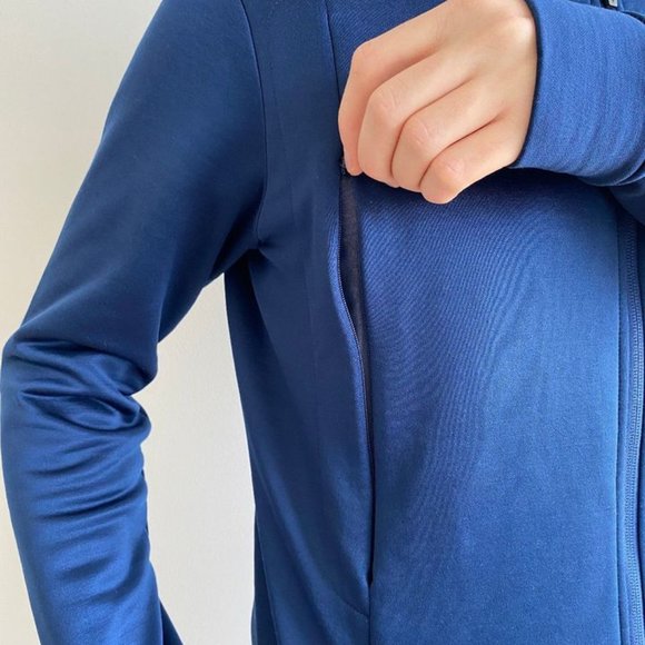 Rapha Navy Blue Cycling Winter Jersey Jacket Size Medium - Picture 3 of 8